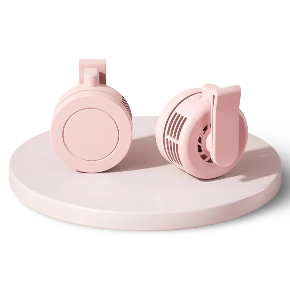 Portable Neck Fan Clip-On Fan Mini Rechargeable Hands-Free - Image 3